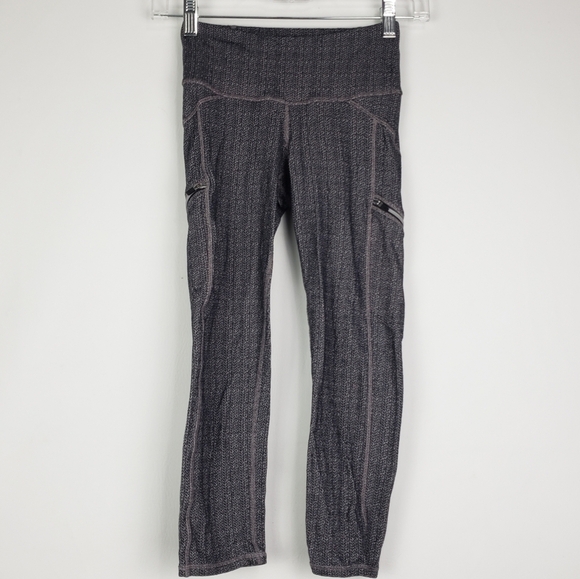 Athleta Gray capri legging XXS - Picture 1 of 3